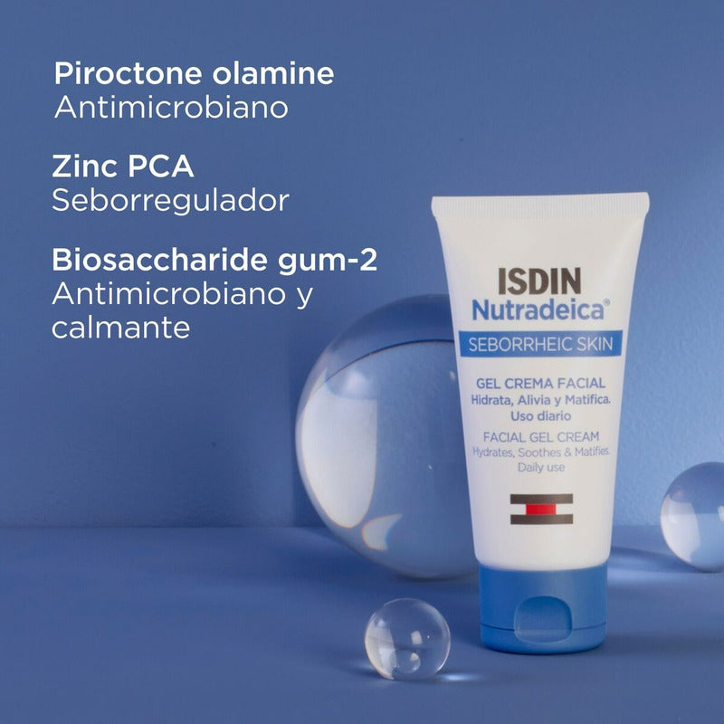 Gel Crema Facial Isdin Nutradeica Piel Seborreica 50ml