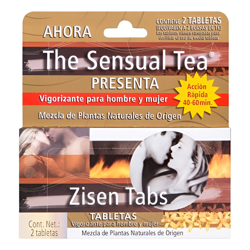 Suplemento The Sensual Tea Para Hombre Y Mujer Zisen Tabs Natural