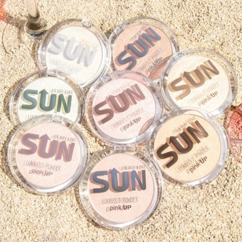 Pink Up Cosmetics Luminous Powder Sun Iluminador Brillance