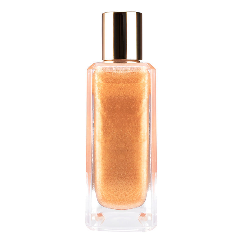 Shimmer Oil Aceite Hidratante Con Glitter Pink Up 100ml Fragancia Tropical Beach