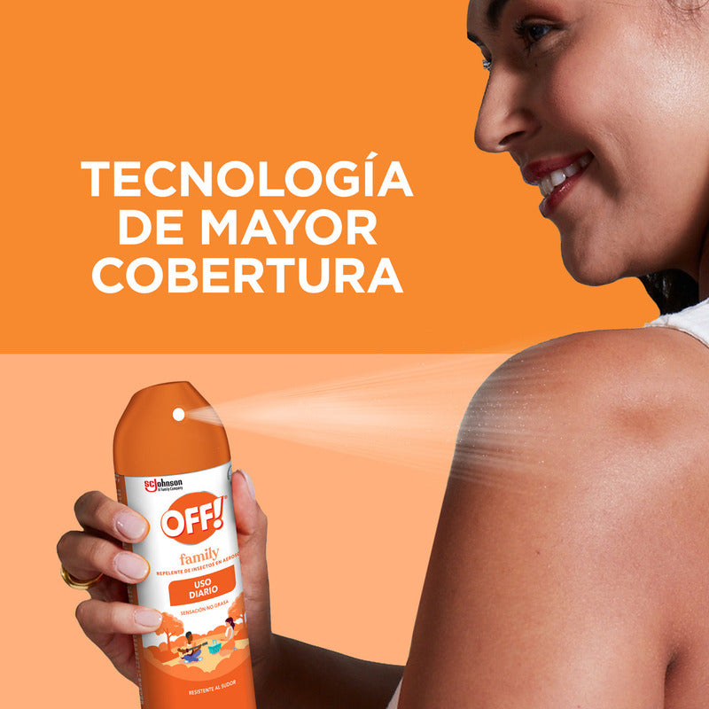 Repelente De Mosquitos En Aerosol Off! 170g