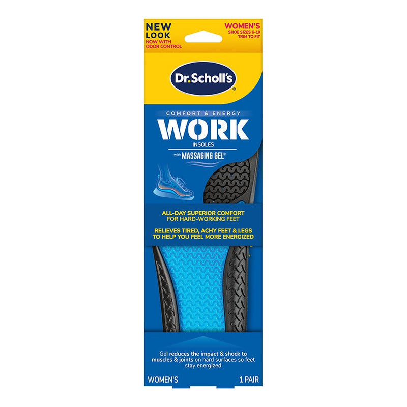 Plantillas De Gel Dr. Scholl's Trabajo Mujer Tamaño De La Plantilla 22-26