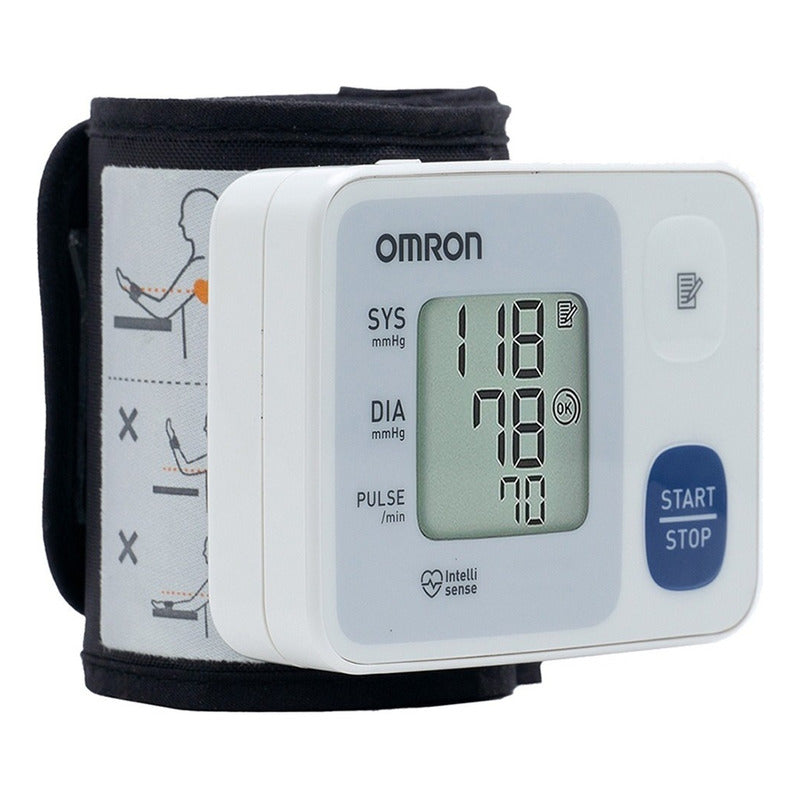 Monitor Presión Arterial De Muñeca 30 Memorias Omron Hem6124