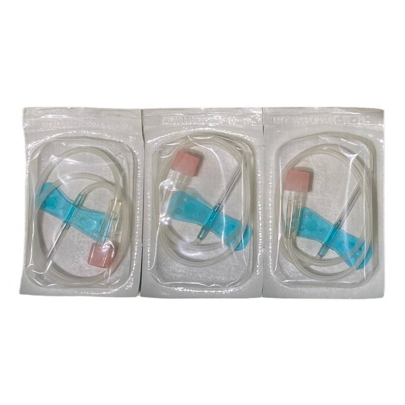 3 Piezas Terumo Mariposa Equipo Para Infusion 23gx19mm (3/4)