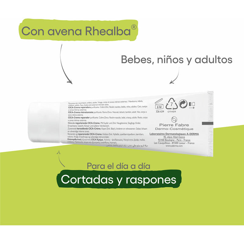 A-derma Dermalibour+ Cica-crema Reparadora 50 Ml