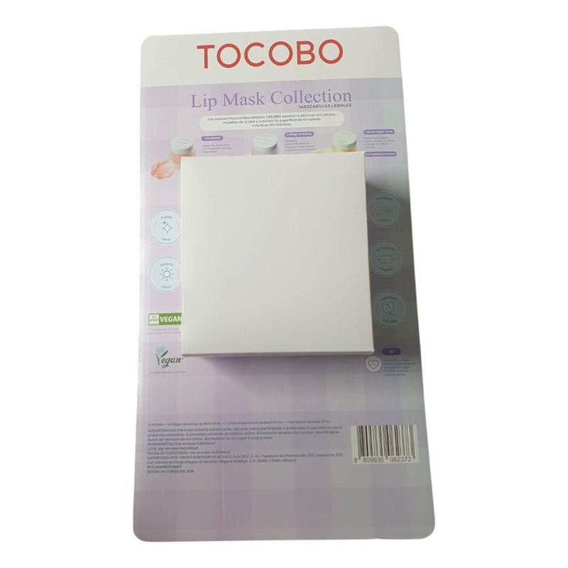 Pack 3 Tocobo Lip Mask Collection 20ml Cada Una