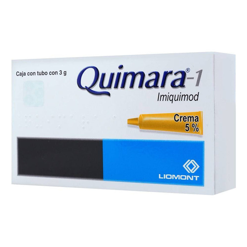 Quimara-1 Imiquimod Crema 50 Mg/g, 1 Tubo 3 G