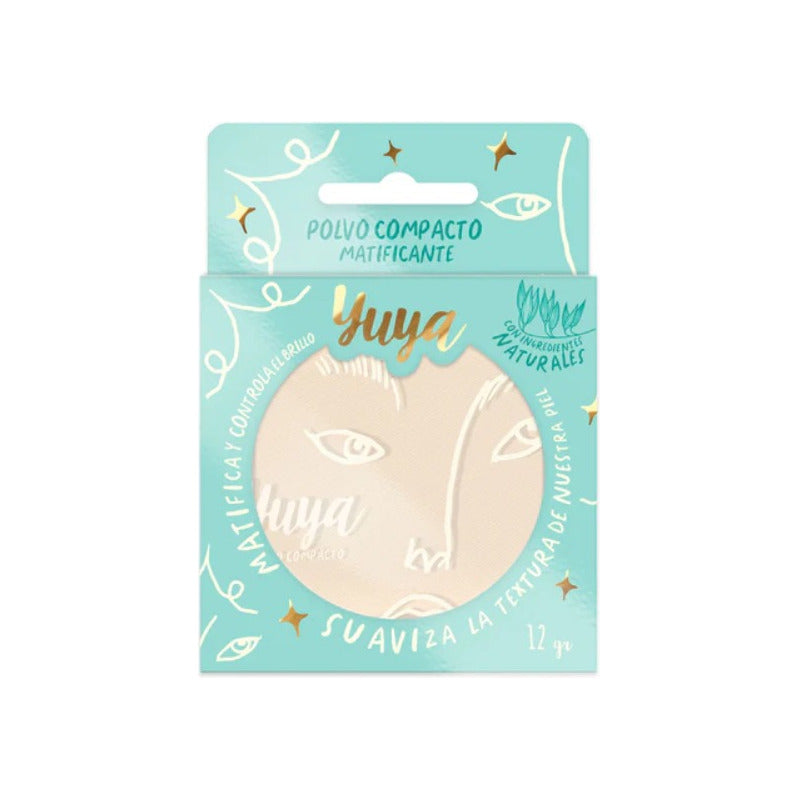 Polvo Compacto Matificante Yuya 12gr