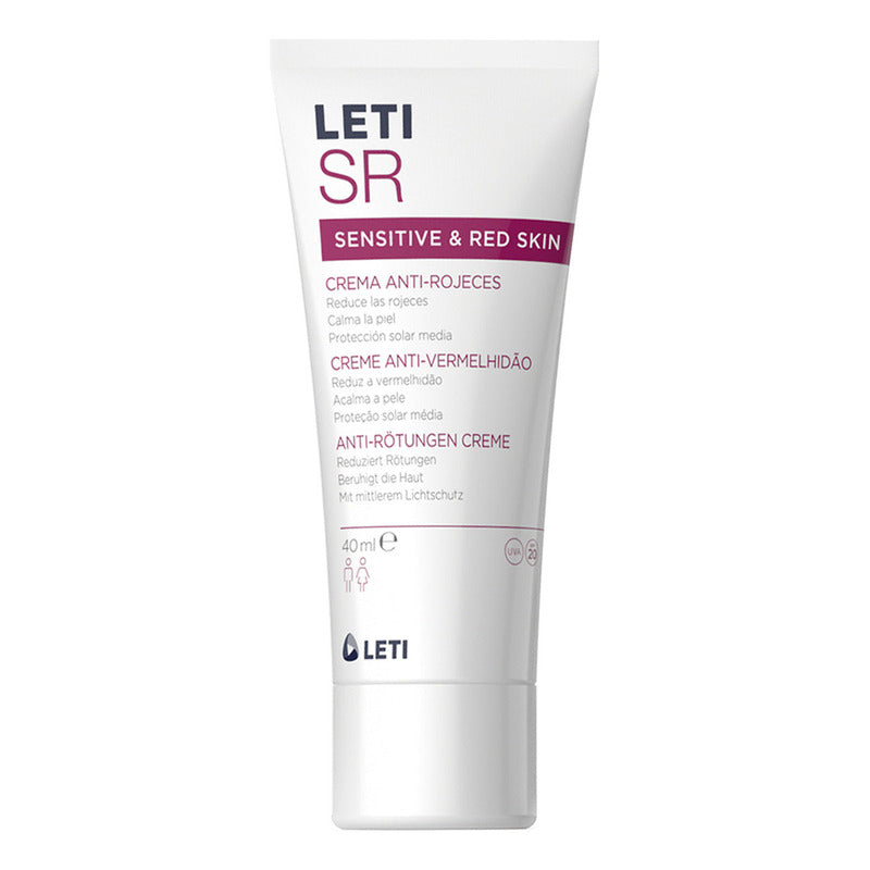 Crema Anti-rojeces De 40ml Leti Sr Sensible Día
