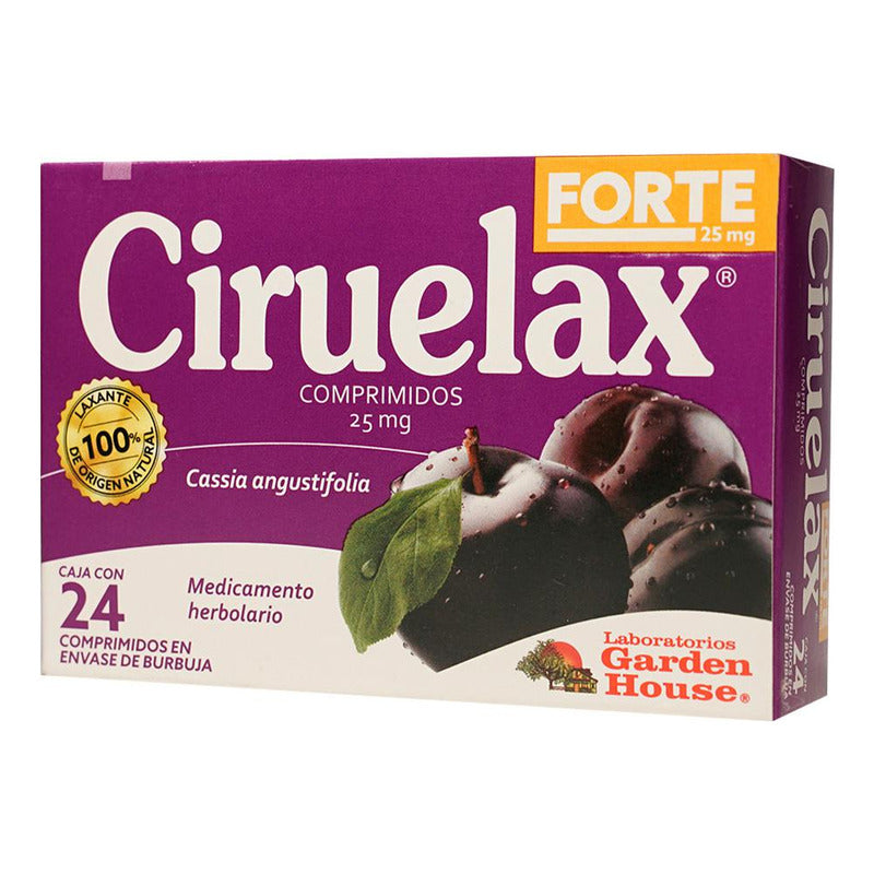 Ciruelax Comprimido 25 Mg, 24 Comprimidos