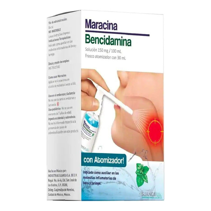 Solución Maracina Bencidamina Para Inflamacion 30ml