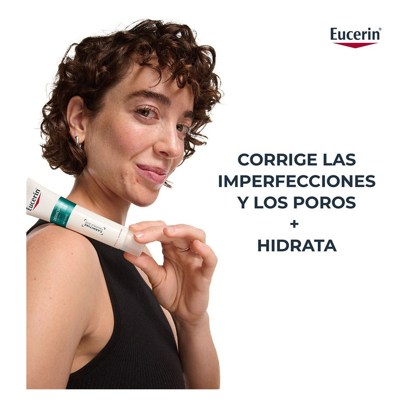 Eucerin Dermopure Fluido Facial Matificante 40ml, Piel Grasa Grasa Día/noche