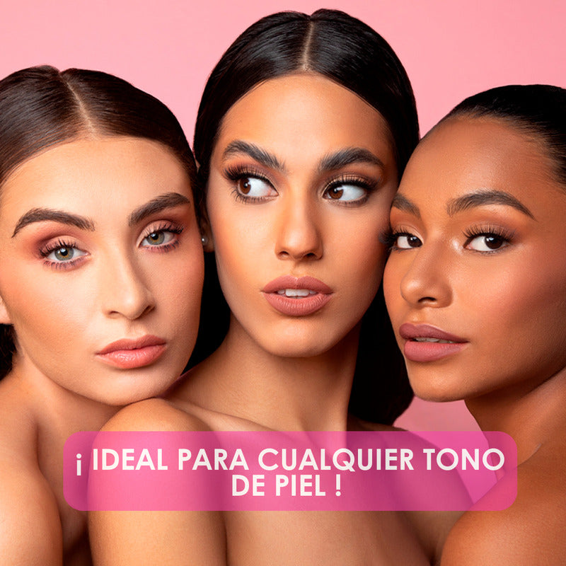 Pink Up, Polvo Compacto Hd, Matificante, Pieles Mixtas Color Transparente