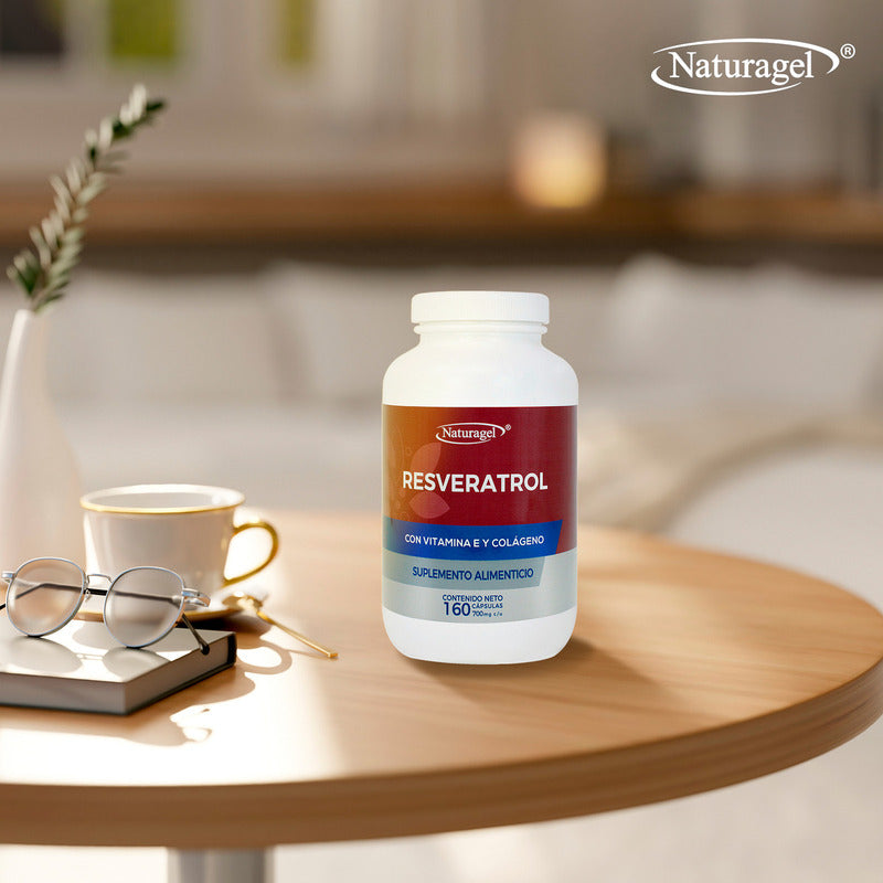 Suplemento En Cápsula Naturagel Suplementos Alimenticios Resveratrol X 700mg
