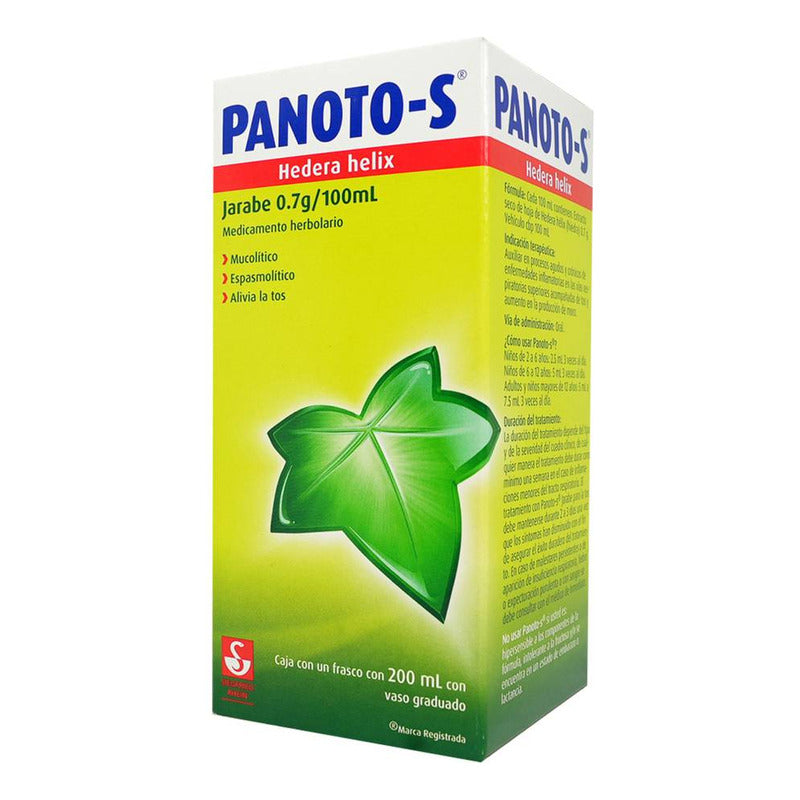 Panoto-s Panoto-s Jarabe 0.7 Gr C/200 Ml - Siegfried Rhein, S.a. De C.v.