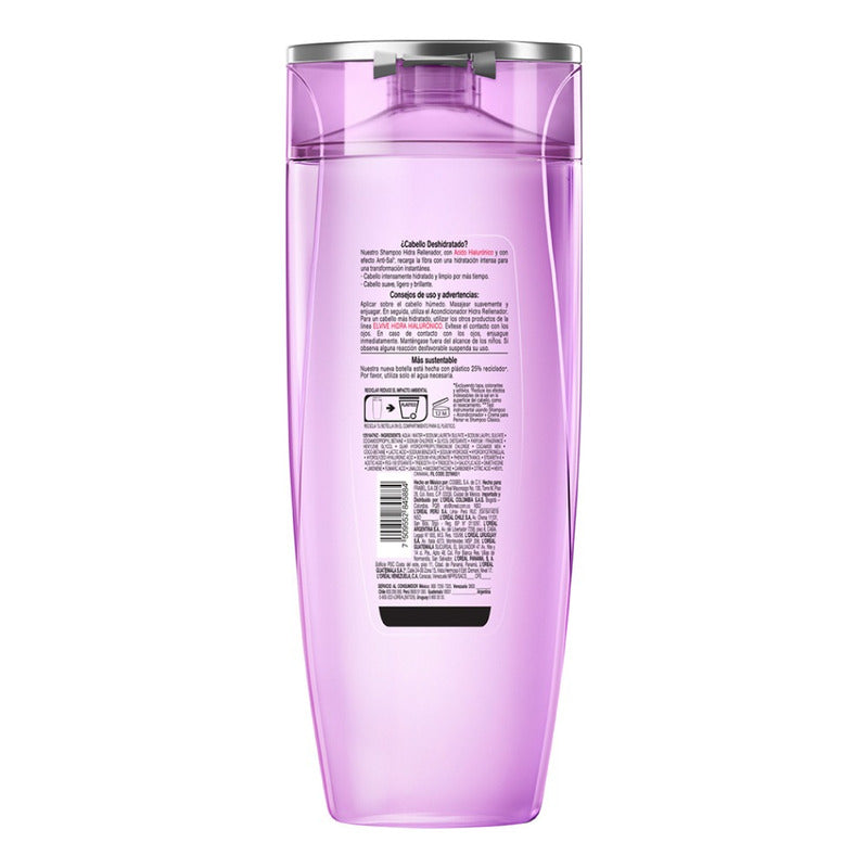 Shampoo Elvive Hidra Hialurónico 370ml De L'oréal Paris