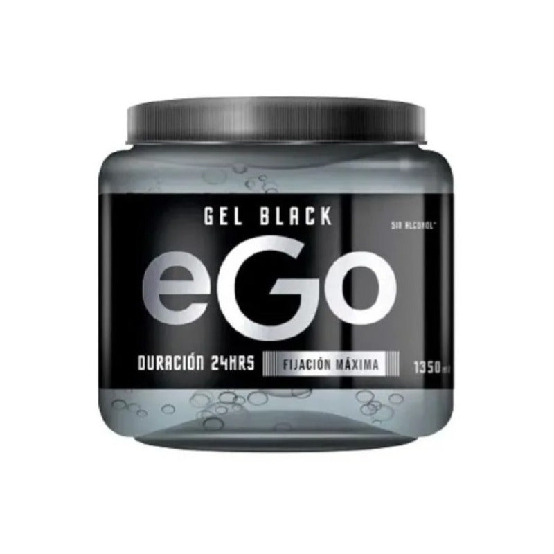 Gel Fijador Para Cabello Ego Black 1350 Ml