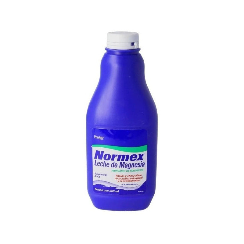 Normex Leche De Magnesia Alivio Acidez 360ml