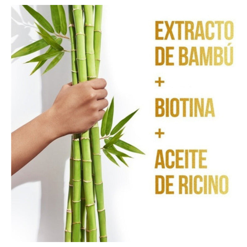 Mascarilla Pantene Pro-v Miracles Bambú Nutre & Crece 300 Ml