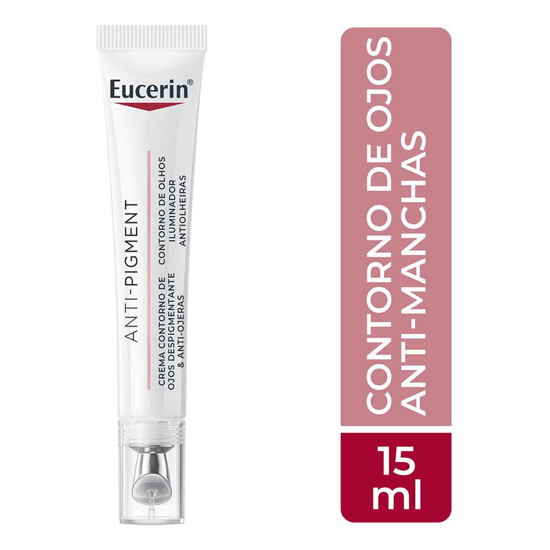 Crema Contorno De Ojos Eucerin Anti-pigment Anti-ojeras 15ml Todo Tipo De Piel Día/noche