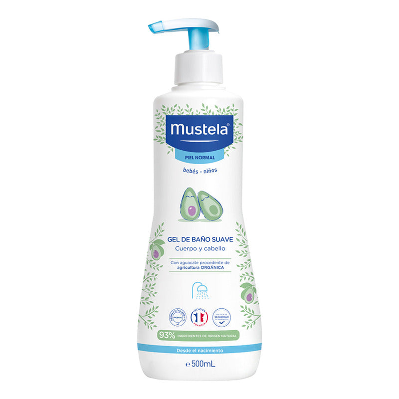 Mustela Gel De Baño Bebé Piel Normal 500ml
