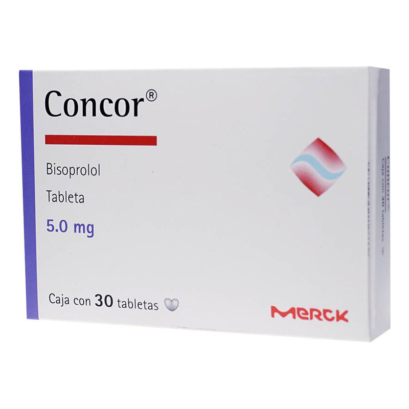 Concor Grageas 5 Mg, 30 Grageas