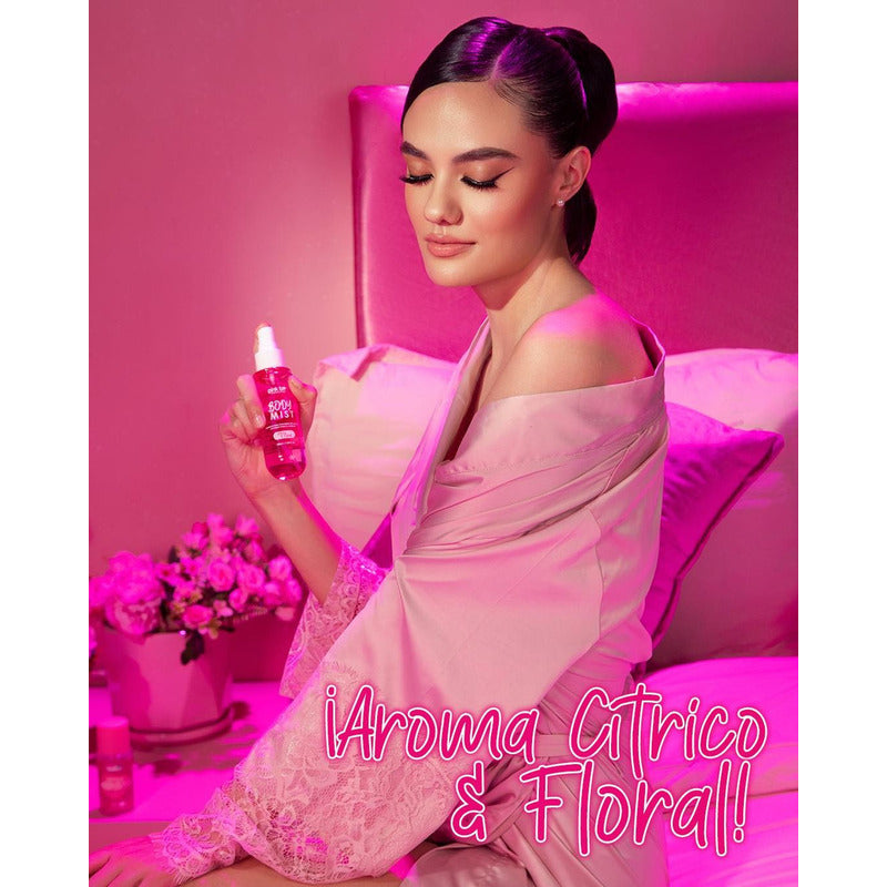 Pink Up Hair+ Body Mist Perfume Strawberry Champagne 100 Ml