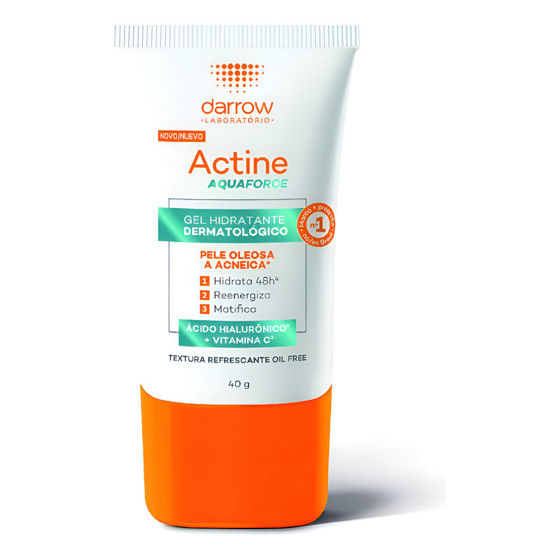Gel Facial Hidratante Actine Aquaforce Para Piel Grasa, 40 G Grasa Día/noche