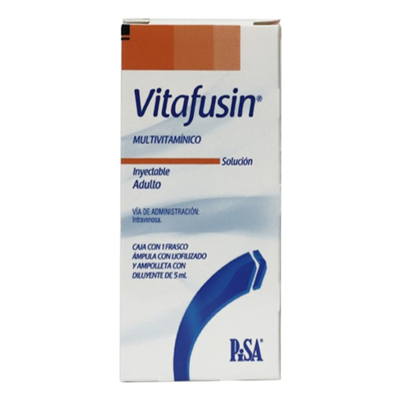 Vitafusin Adulto Solución Inyectable, 1 Frasco + 1 Ampolleta Diluyente 5 Ml.