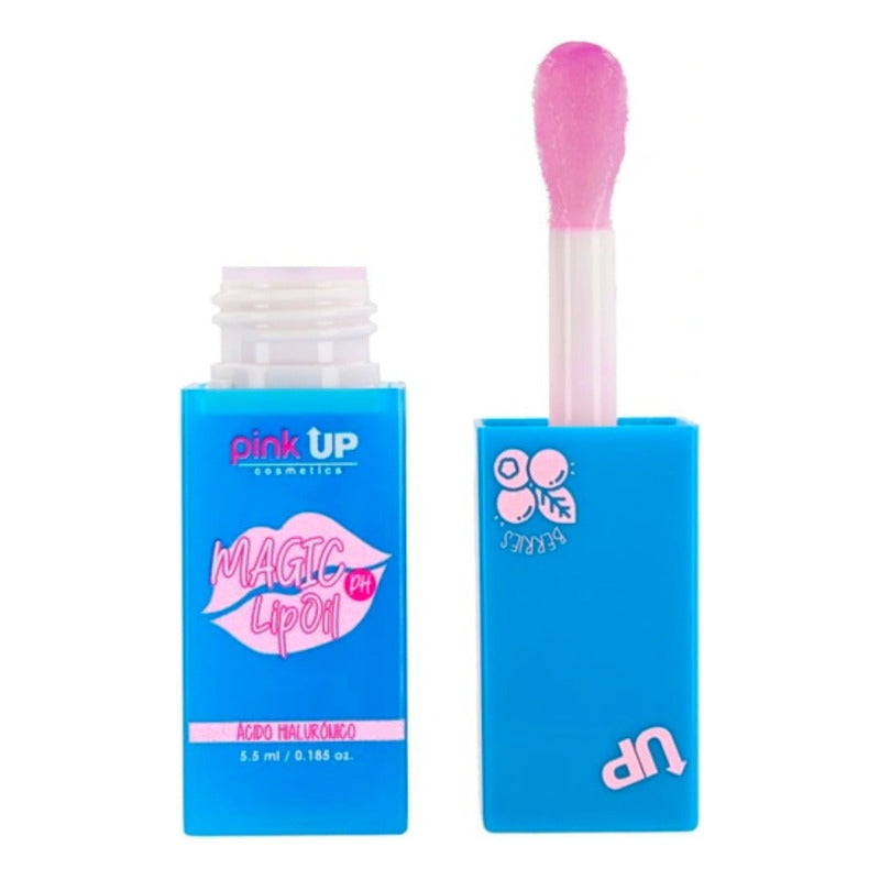 Lip Oil Pink Up Brillo Labial Magico Brillante Color Berries
