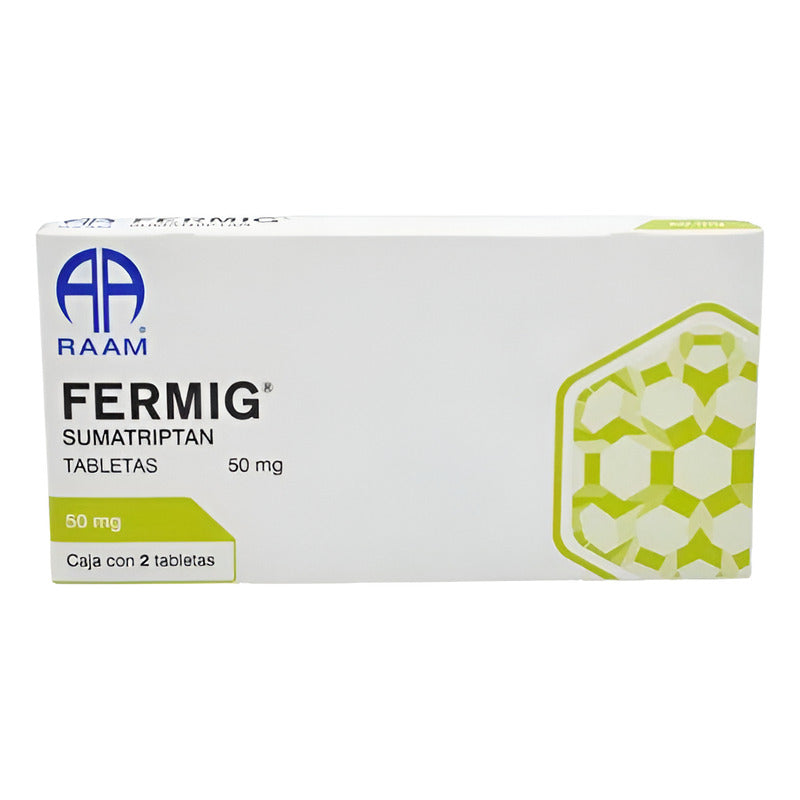 Ferming Sumatriptan 50mg Burbuja Con 2tabs