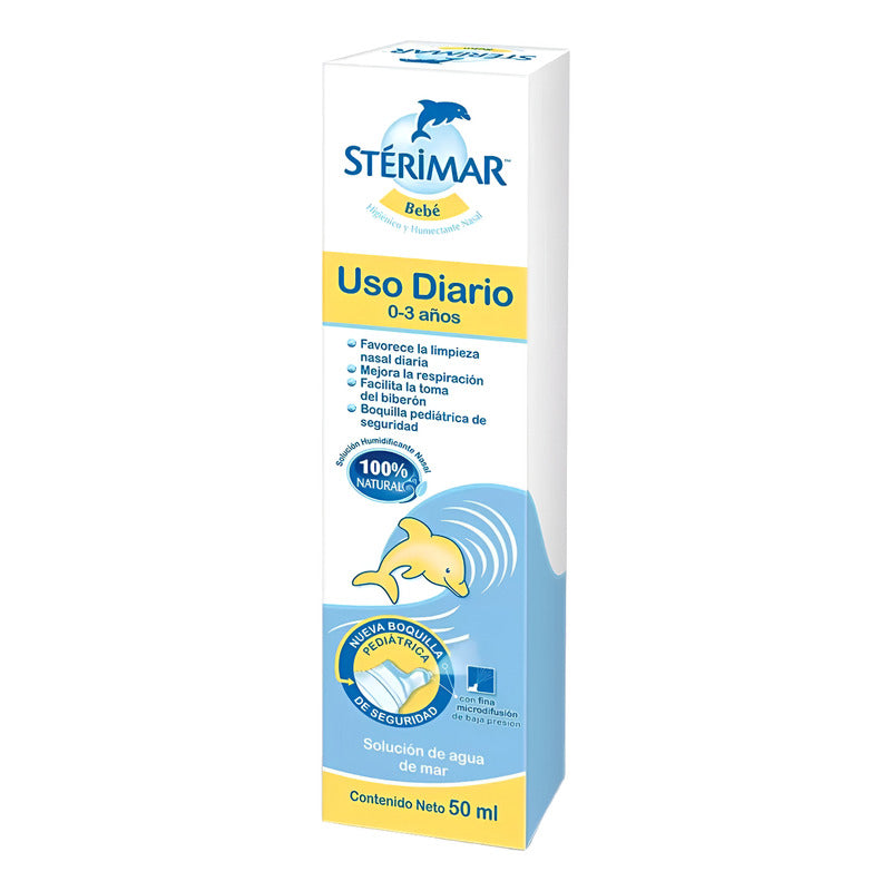 Sterimar Bebé Uso Diario Humectante Nasal 50ml