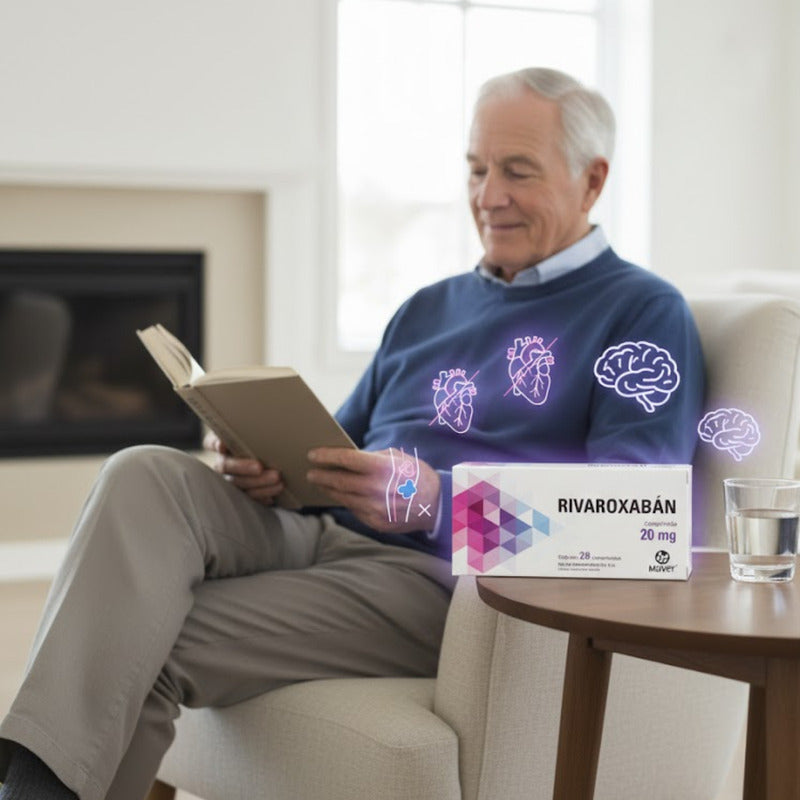 Rivaroxaban Maver 20 Mg Caja Con 28 Comprimidos