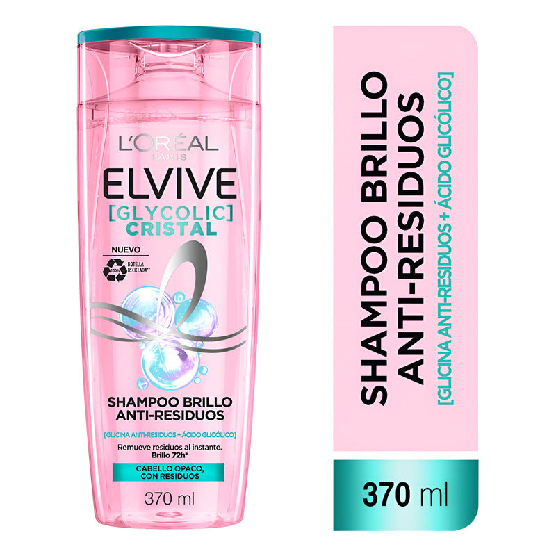 Shampoo Elvive Glycolic Crystal 370ml 2025