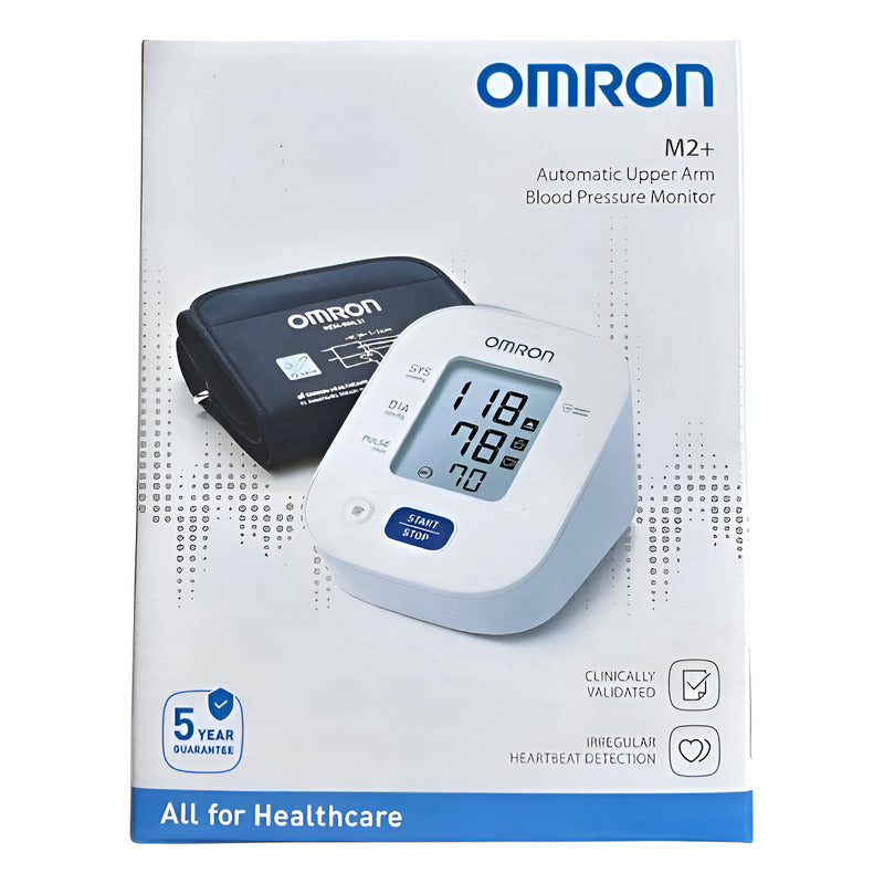 Omron M2+ Medidor De Presión Hem 7146-e 30 Memorias Blanco