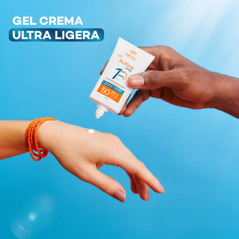 Darrow Actine One Protector Solar Facial Sin Color Fps50 40g, Protector Facial