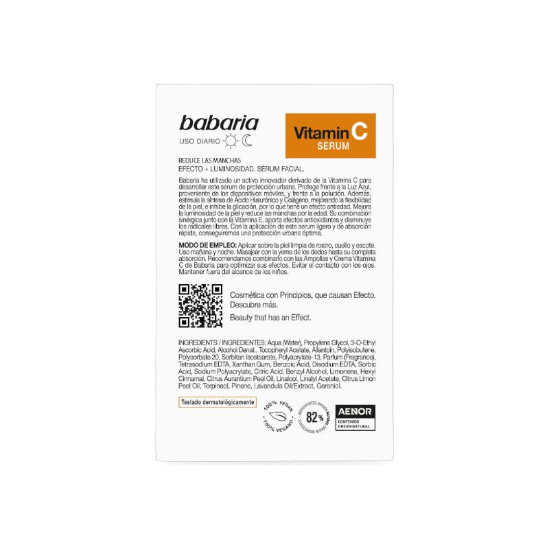 Serum Vitamina C 30 Ml Babaria Luminosidad Suero