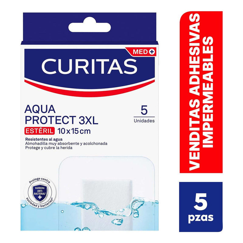 Curitas Aqua Protect Esteril 10x15cm 3xl 5un