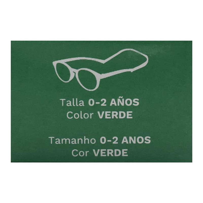 Mustela Lentes Solares Para Bebé 0 - 2 Años Ovalado Verde Claro Gris Oscuro Verde Claro Verde Claro