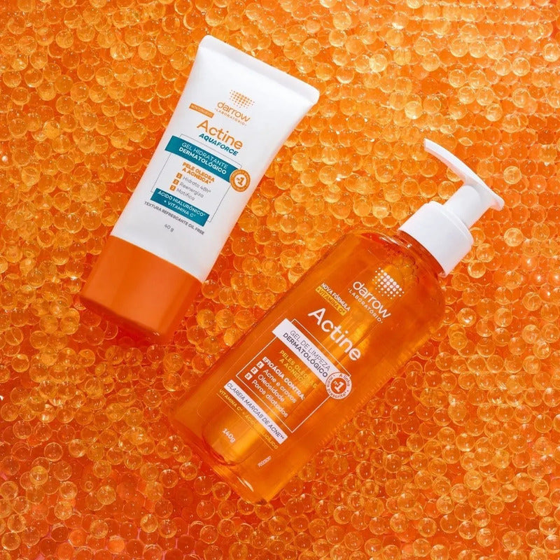 Gel Hidratante Actine Aquaforce Para Pieles Oleosas Y Acneicas 40g Darrow