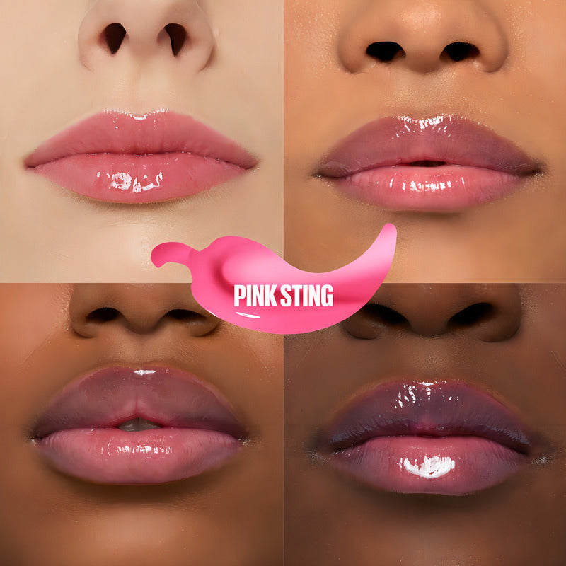 Maybelline Gloss Rellenador De Labios, Lifter Plump, Tono Pink Sting 003, 5.4ml