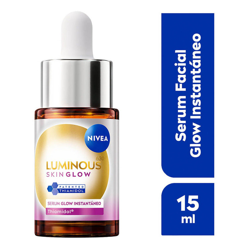 Nivea Serum Skin Glow Instantáneo 15ml Todo Tipo De Piel Día/noche