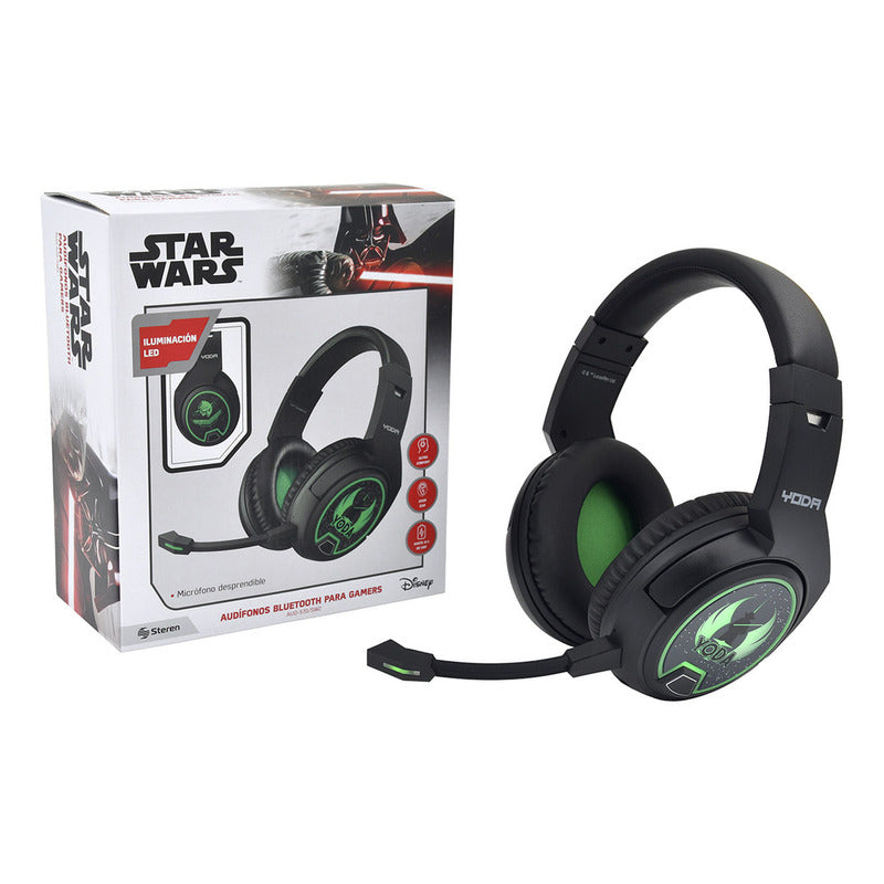 Audífonos Steren Aud-570/sw2,gamers Star Wars Color Negro