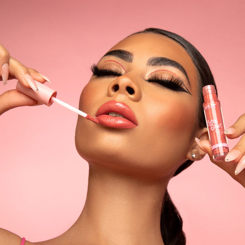 Lip Gloss Gloss Botox Effect Efecto Botox Pink Up Color Glass
