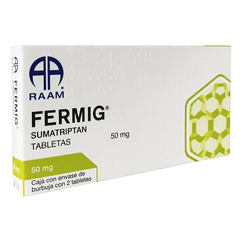Fermig Tabletas 50 Mg, 2 Tabletas