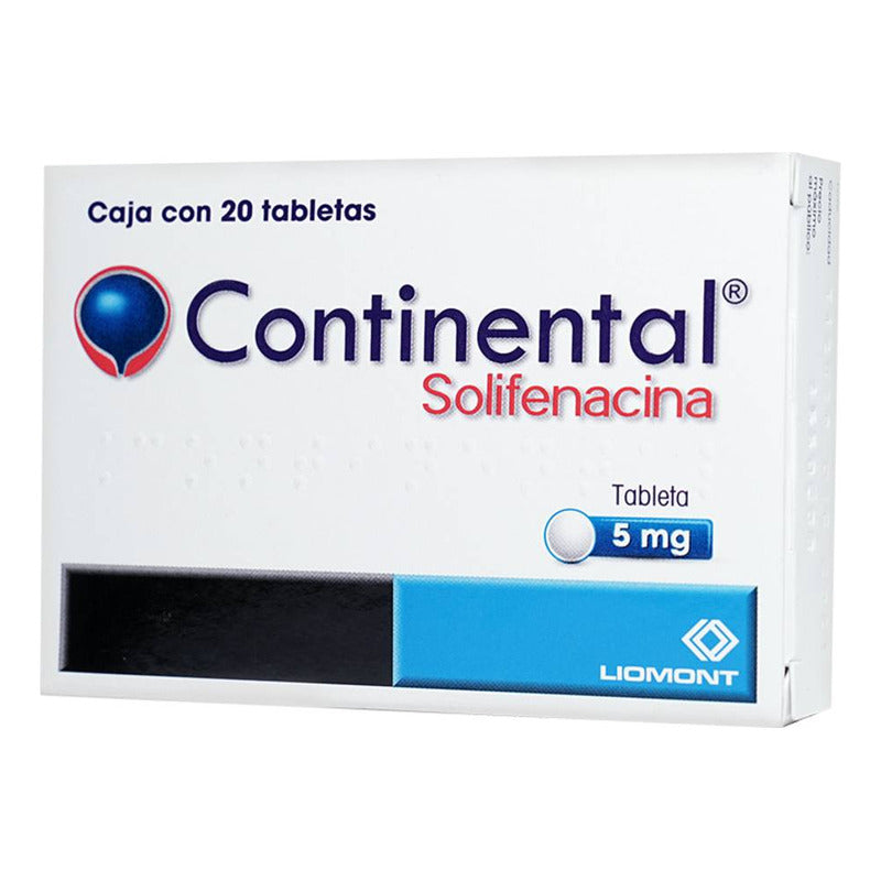 Continental Tabletas 5 Mg, 20 Tabletas