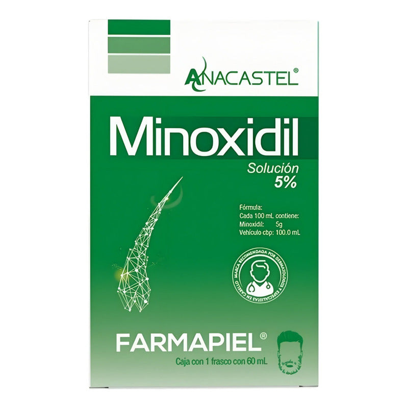 Farmapiel Minoxidil 5% Solución Anticaída 60ml Unisex