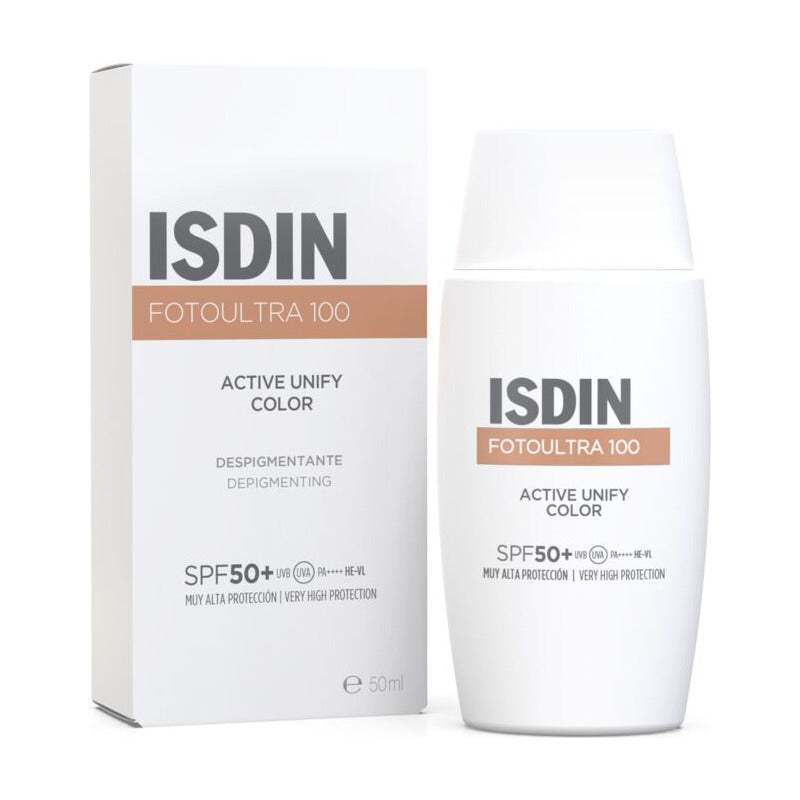 Isdin Foto Ultra 100 Active Unify Color Claro Spf 50+ 50ml