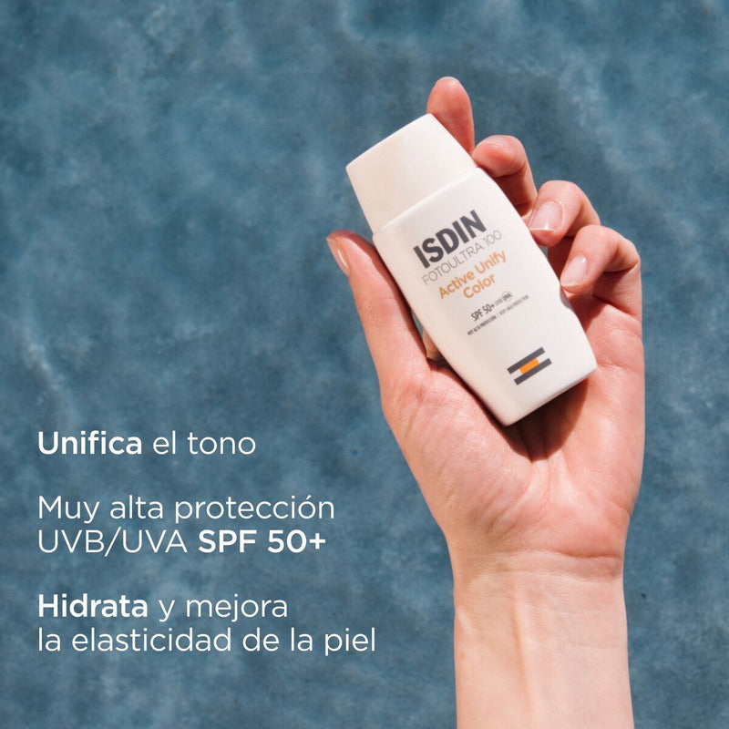 Isdin Foto Ultra 100 Active Unify Color Claro Spf 50+ 50ml
