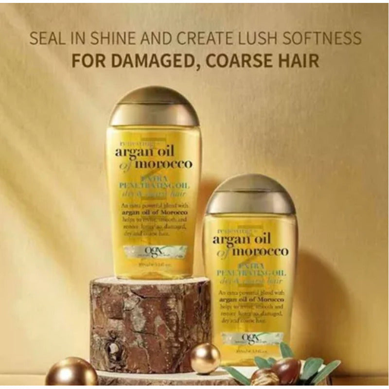 Tratamiento Capilar Ogx Aceite Argán Of Morocco 100ml 2 Pack
